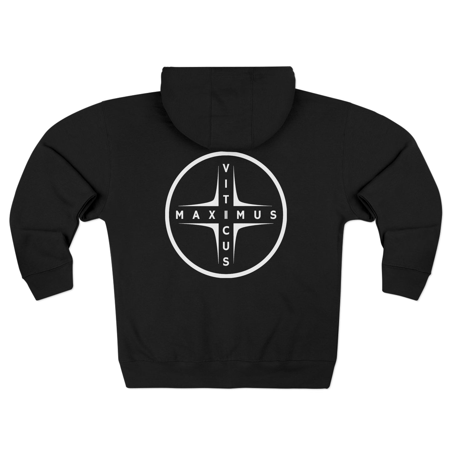 VII•MX and ViticusMaximus Designs on stylish zip up hoodie