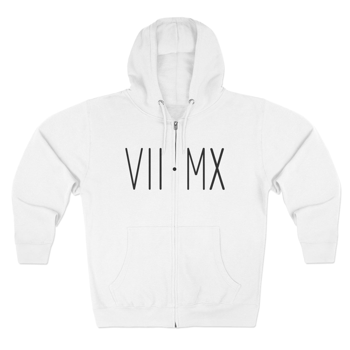 VII•MX and ViticusMaximus Designs on stylish zip up hoodie