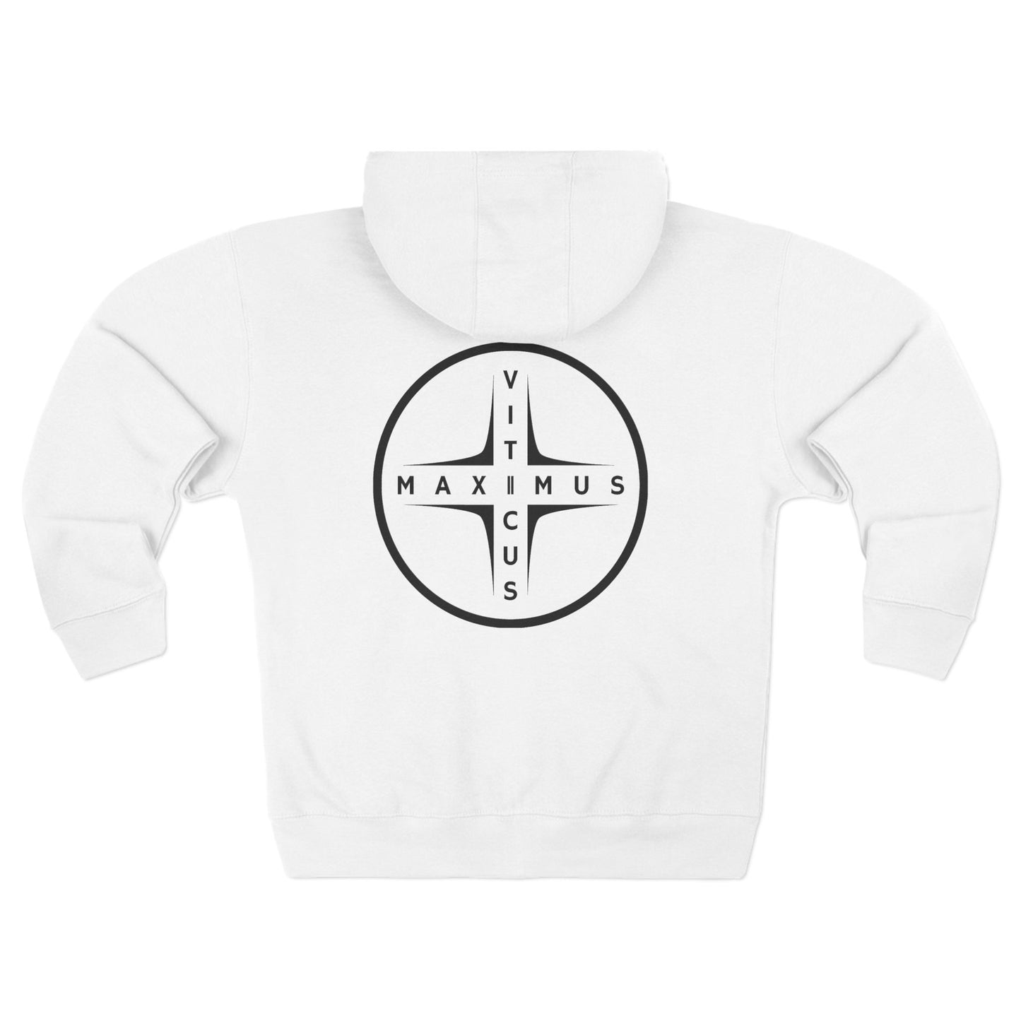 VII•MX and ViticusMaximus Designs on stylish zip up hoodie