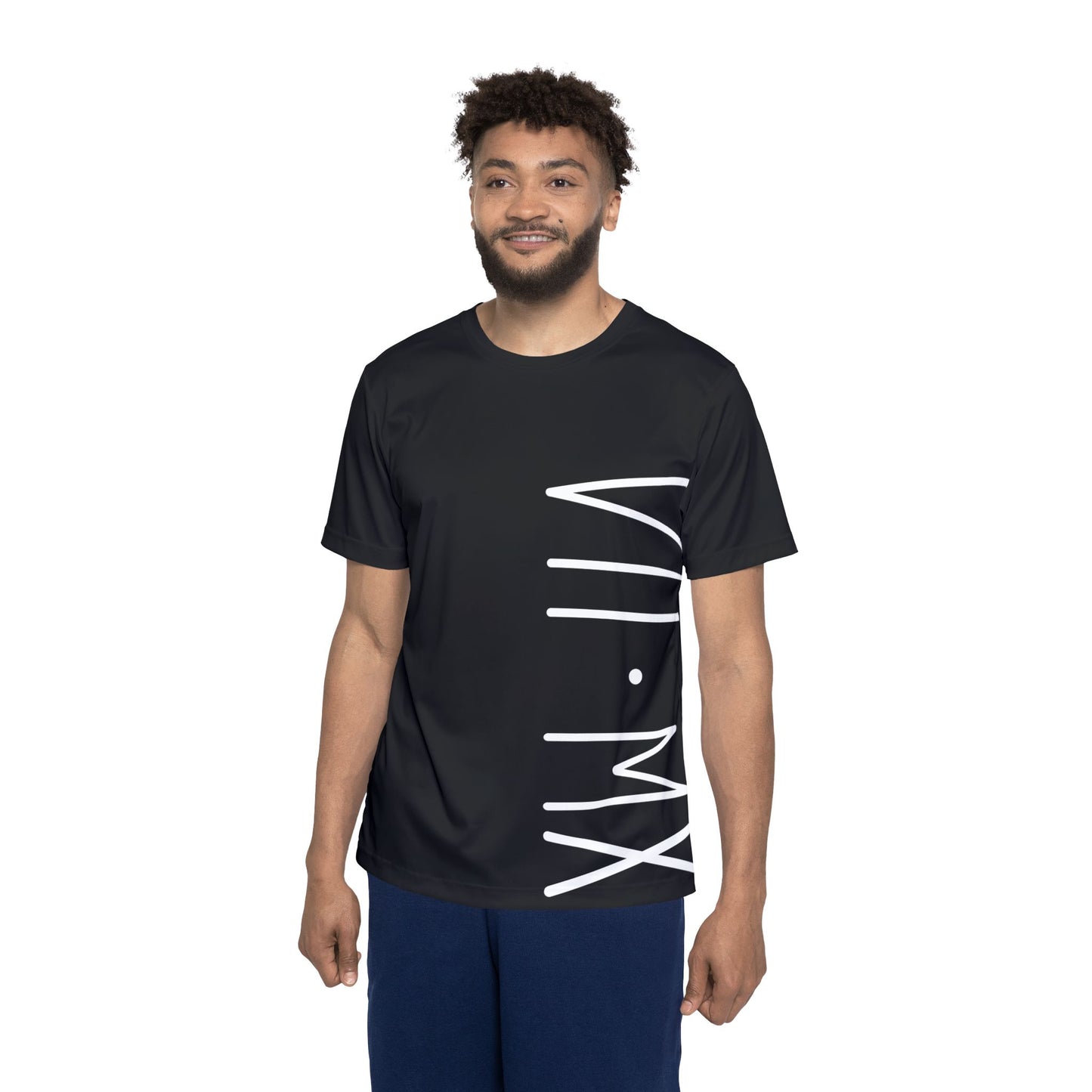 Men's Sports Jersey type T-shirt w VII•MX logo