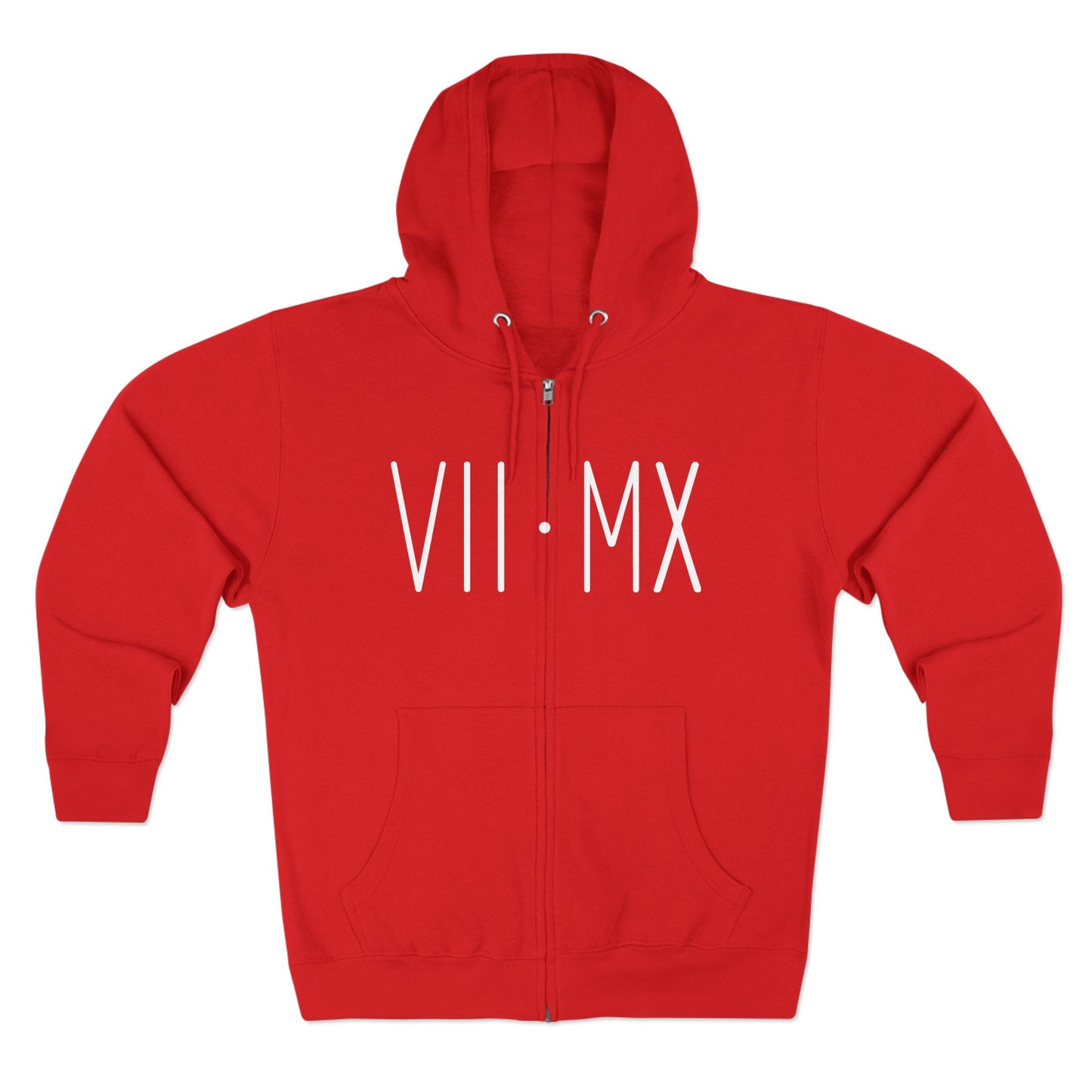 VII•MX and ViticusMaximus Designs on stylish zip up hoodie