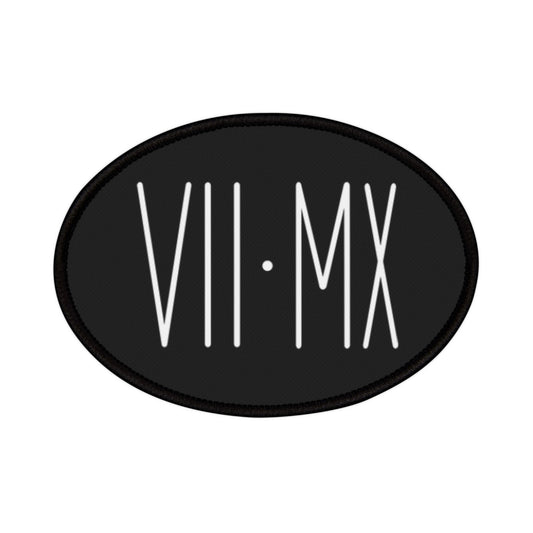 VII•MX Iron on patches