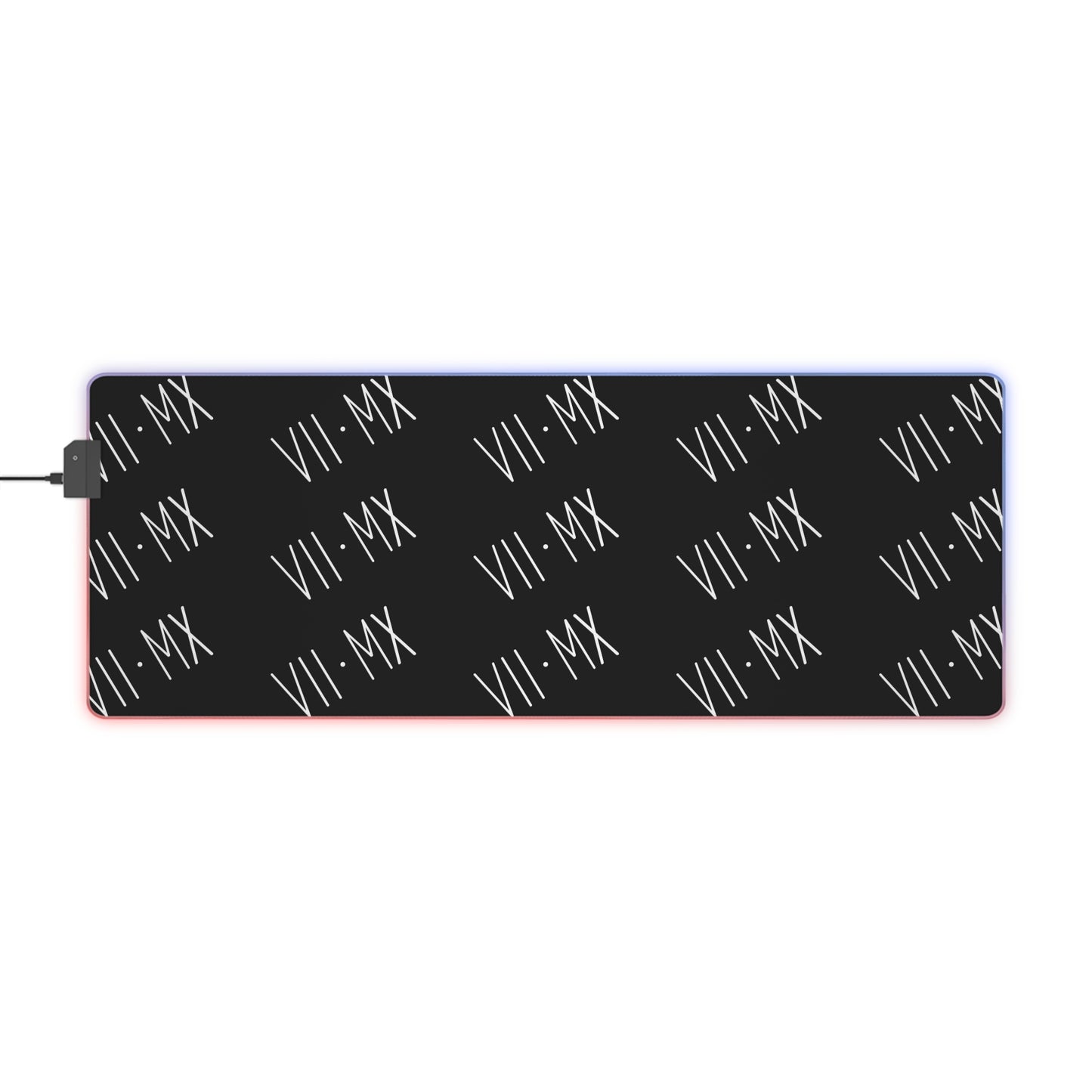 LED Mouse Pad w VII•MX logo pattern