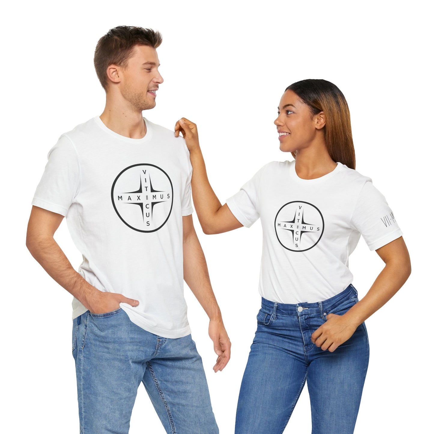 ViticusMaximus round logo T shirt