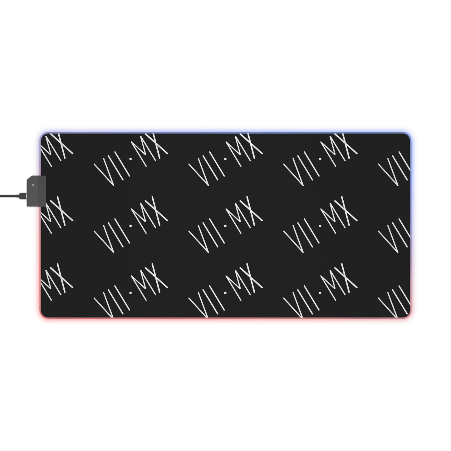LED Mouse Pad w VII•MX logo pattern