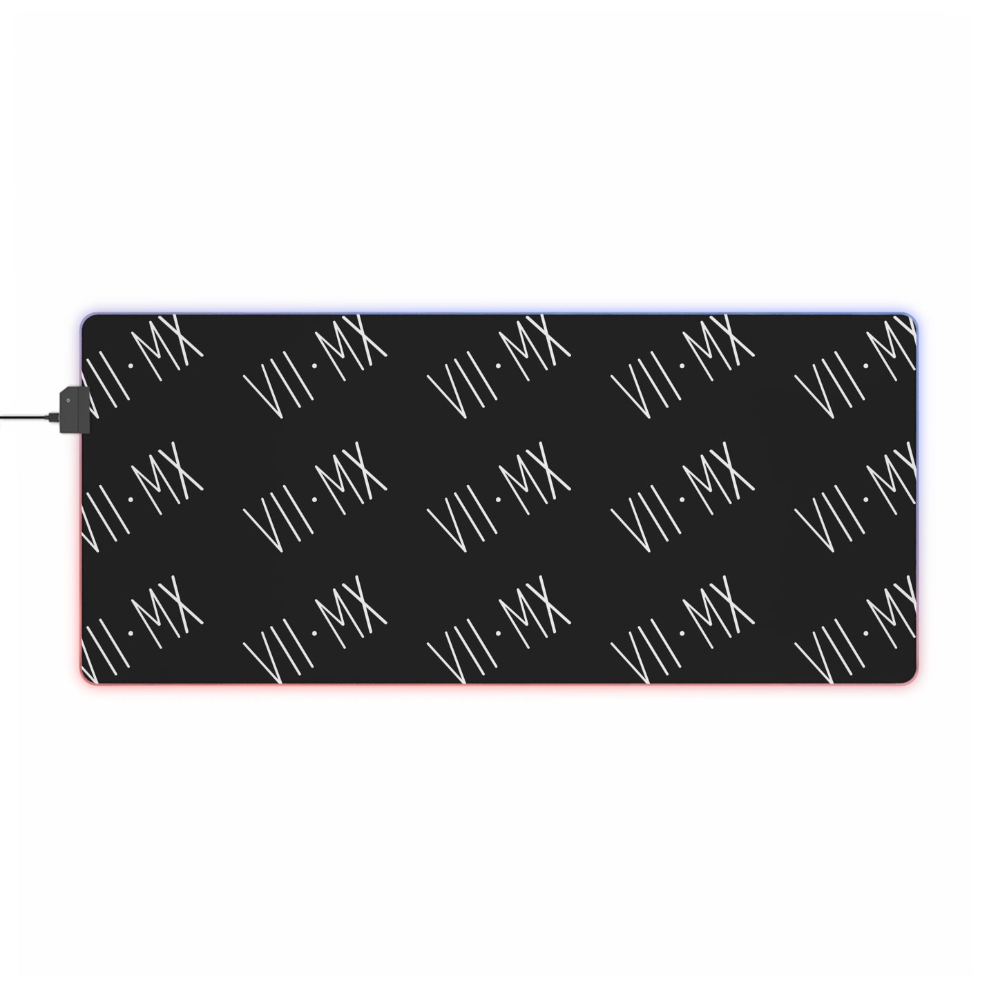LED Mouse Pad w VII•MX logo pattern