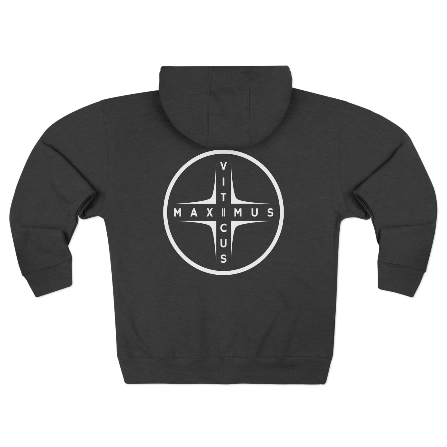 VII•MX and ViticusMaximus Designs on stylish zip up hoodie