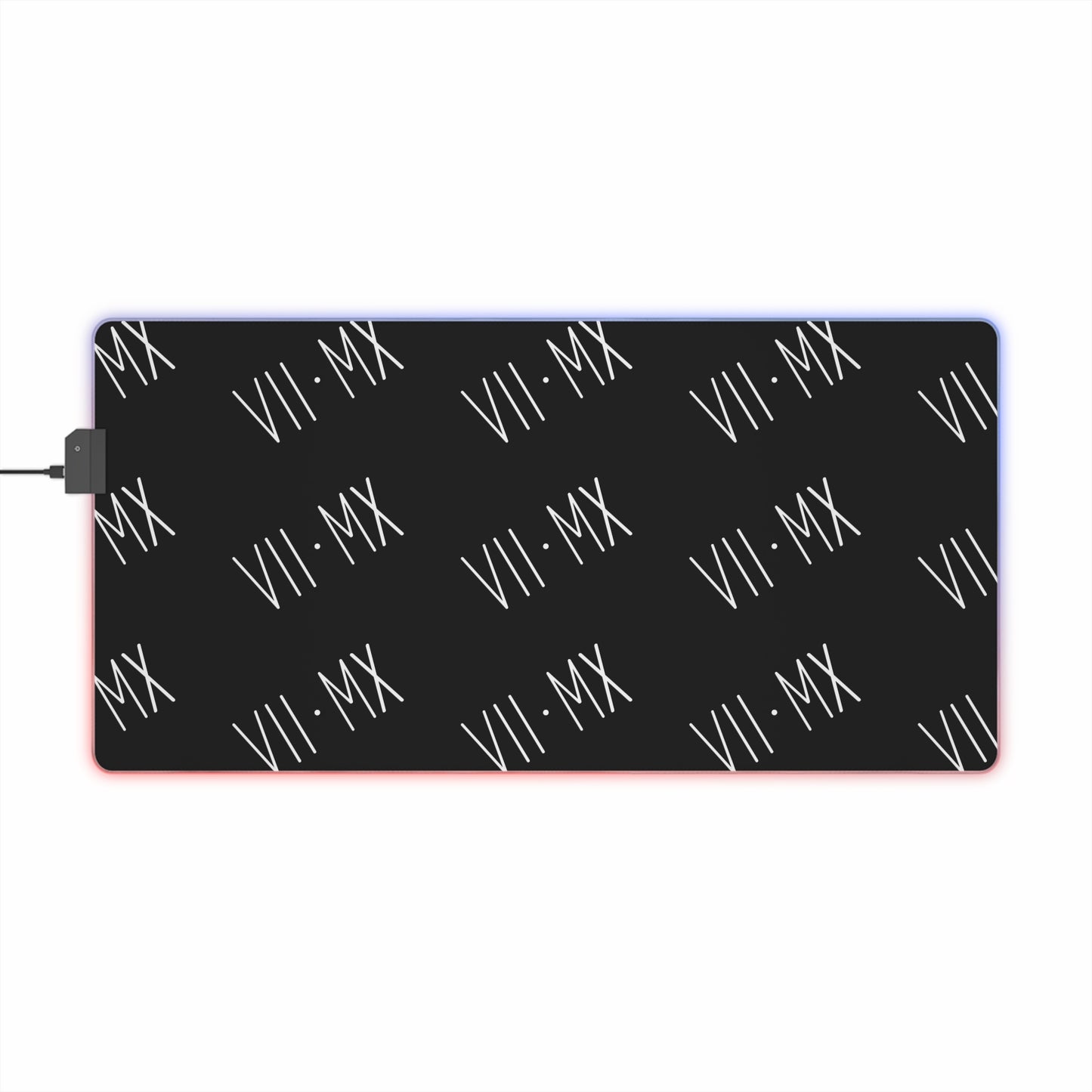 LED Mouse Pad w VII•MX logo pattern