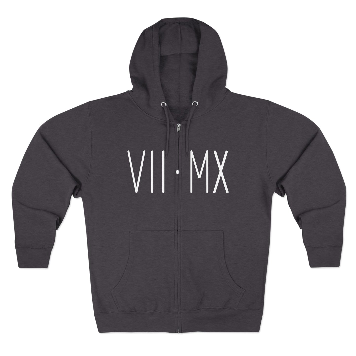 VII•MX and ViticusMaximus Designs on stylish zip up hoodie