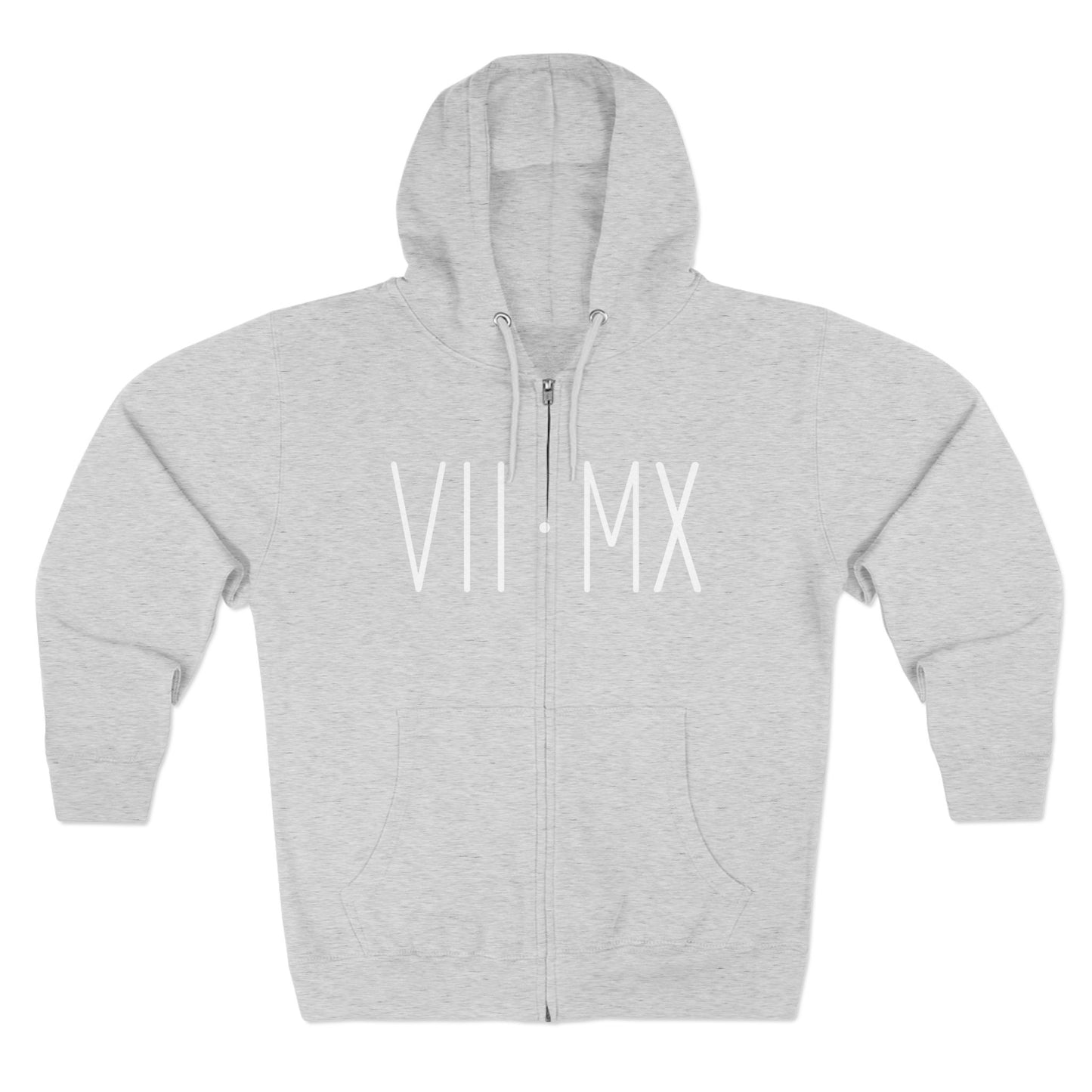 VII•MX and ViticusMaximus Designs on stylish zip up hoodie