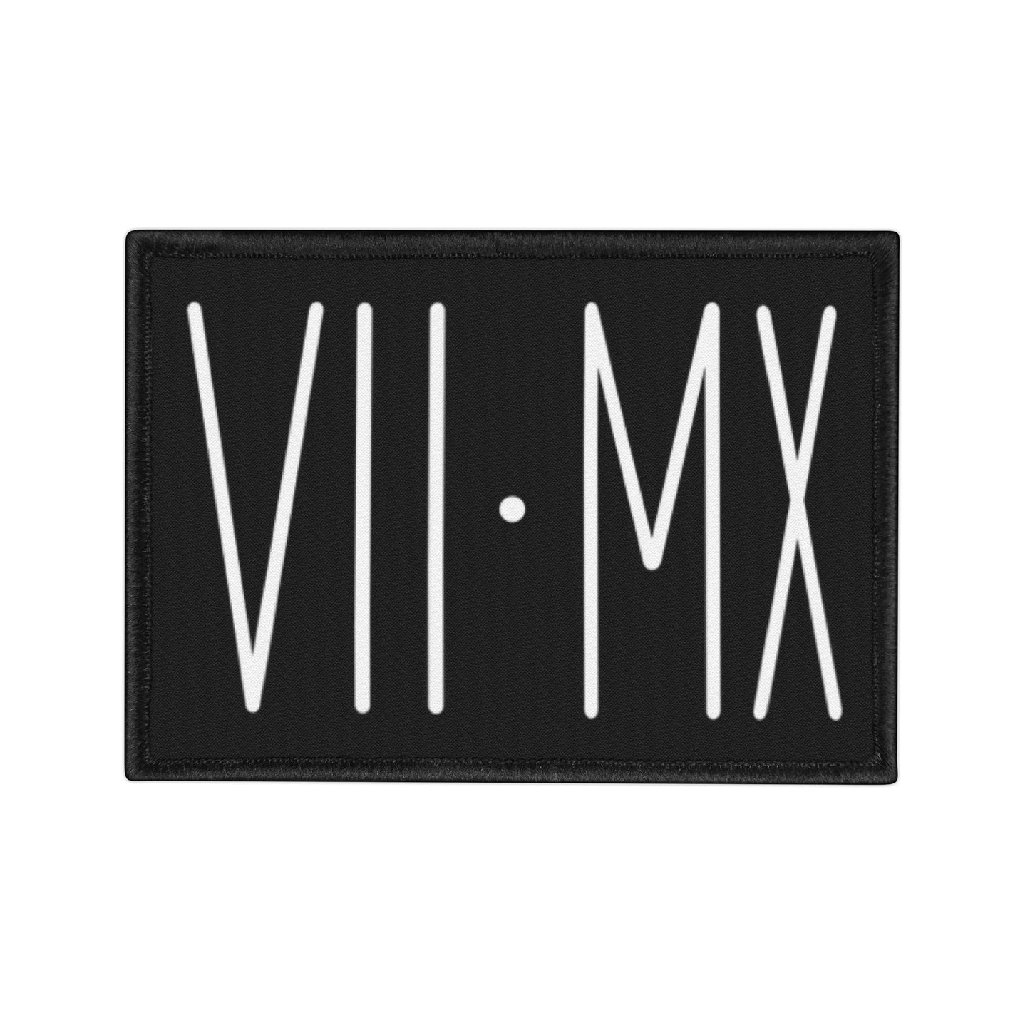 VII•MX Iron on patches